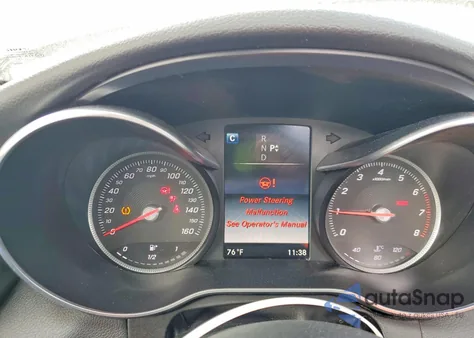 2017 Mercedes-Benz C 300 from USA, damaged, VIN 55SWF4JB0HU223943